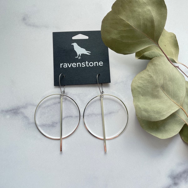 The Silver Imagination Earrings | Ravenstone | Nickel-Free Jewelry