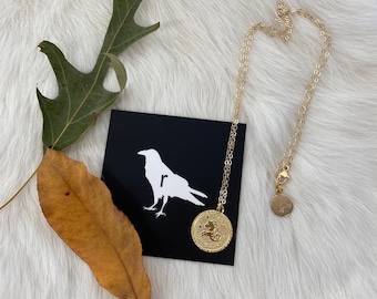 The Golden Capricorn Necklace | Ravenstone | Nickel-Free Jewelry