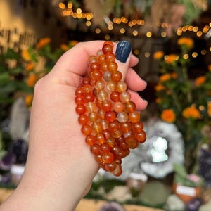 Carnelian Stretch Bracelet | Passion | Creativity