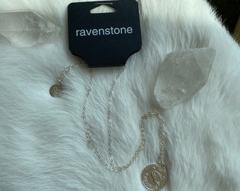 The Silver Aquarius Necklace | Ravenstone | Nickel-Free Jewelry