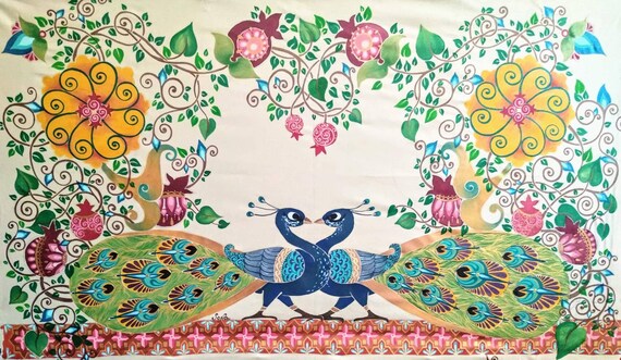 Batik wall art hotsell