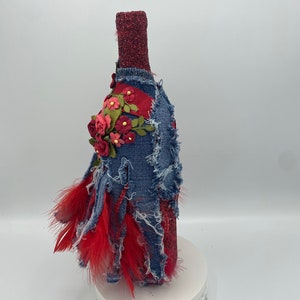 Blue Jean wine bottle
