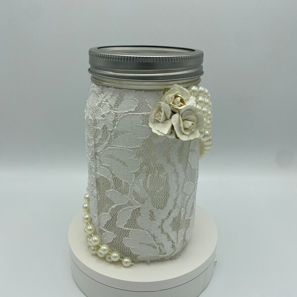 Decorated Mason Jars Etsy