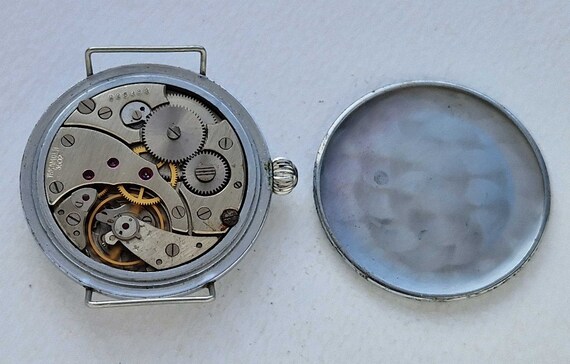 Montre à Gousset Vintage Molnija USSR - Modèle Export à Chaîne - Mécanique Manuelle - Très Bel état