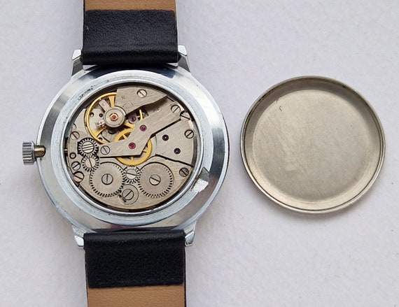 Rare Vintage Soviet Mechanical watch Slava 2MChZ.… - image 8