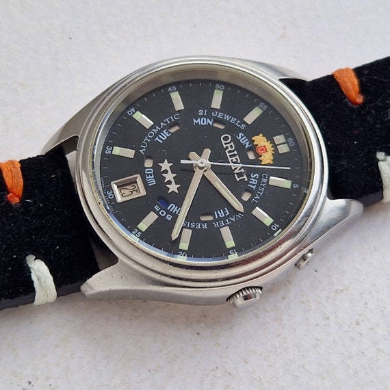 Orient Vintage Original Japan Automatic mechanica… - image 3