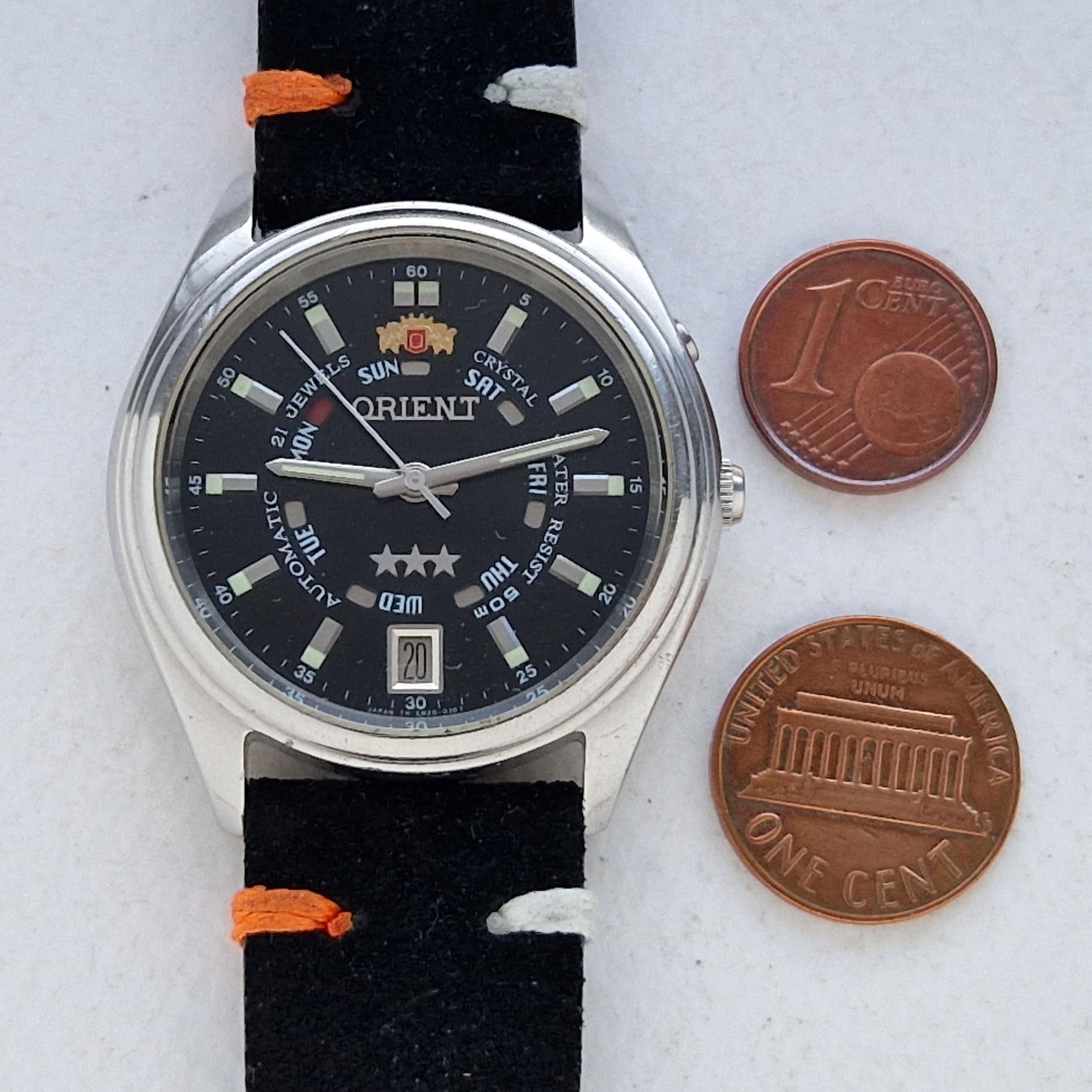 Orient Vintage Original Japan Automatic Mechanical Mens Watch. - Etsy Orient Vintage Original Japan Automatic Mechanical Mens Watch. - Etsy
