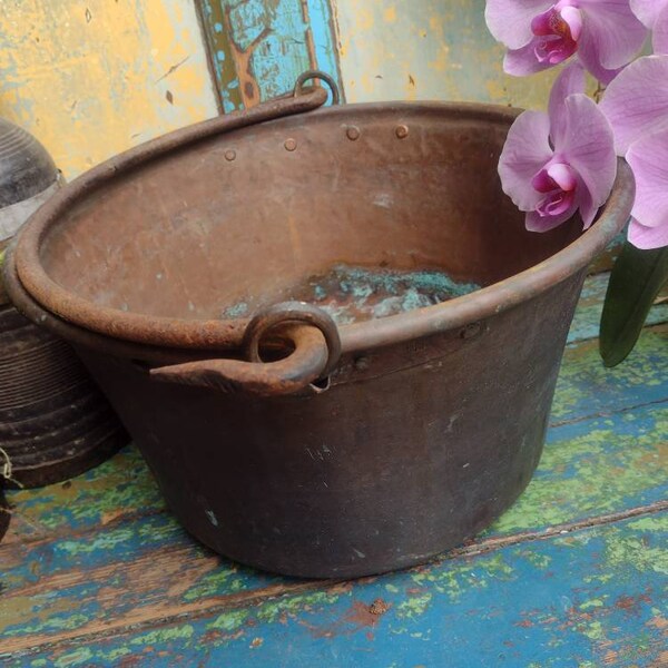 Copper Jam Pan Etsy UK