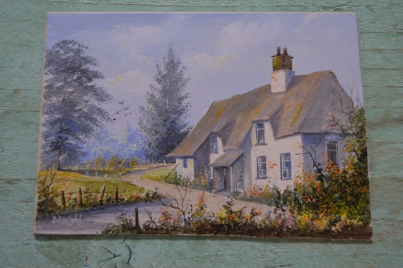 Antique Vintage Small Traditional English Country Cottage Etsy
