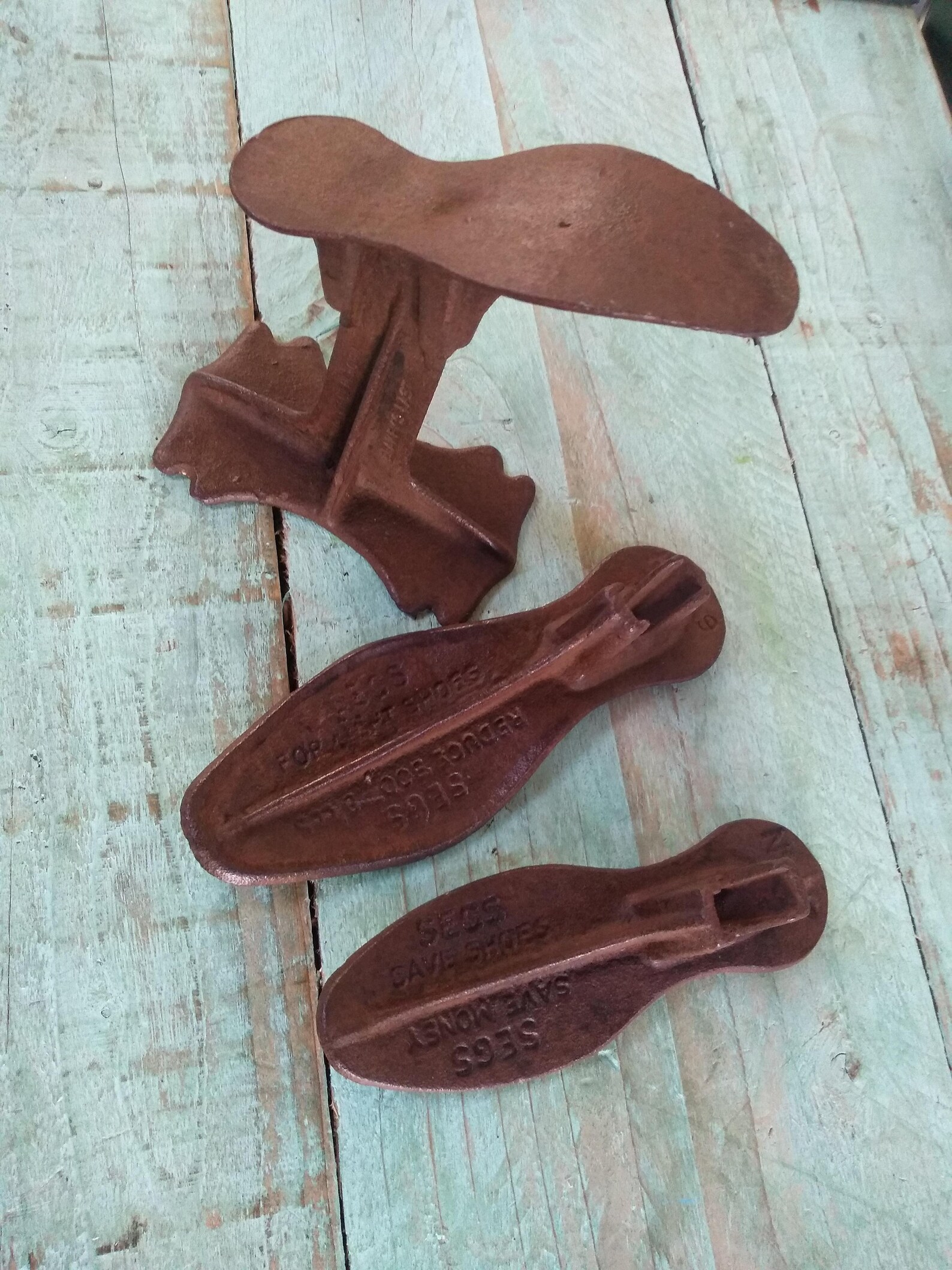 Blakeys antique vintage cobblers shoe last set and stand old Etsy