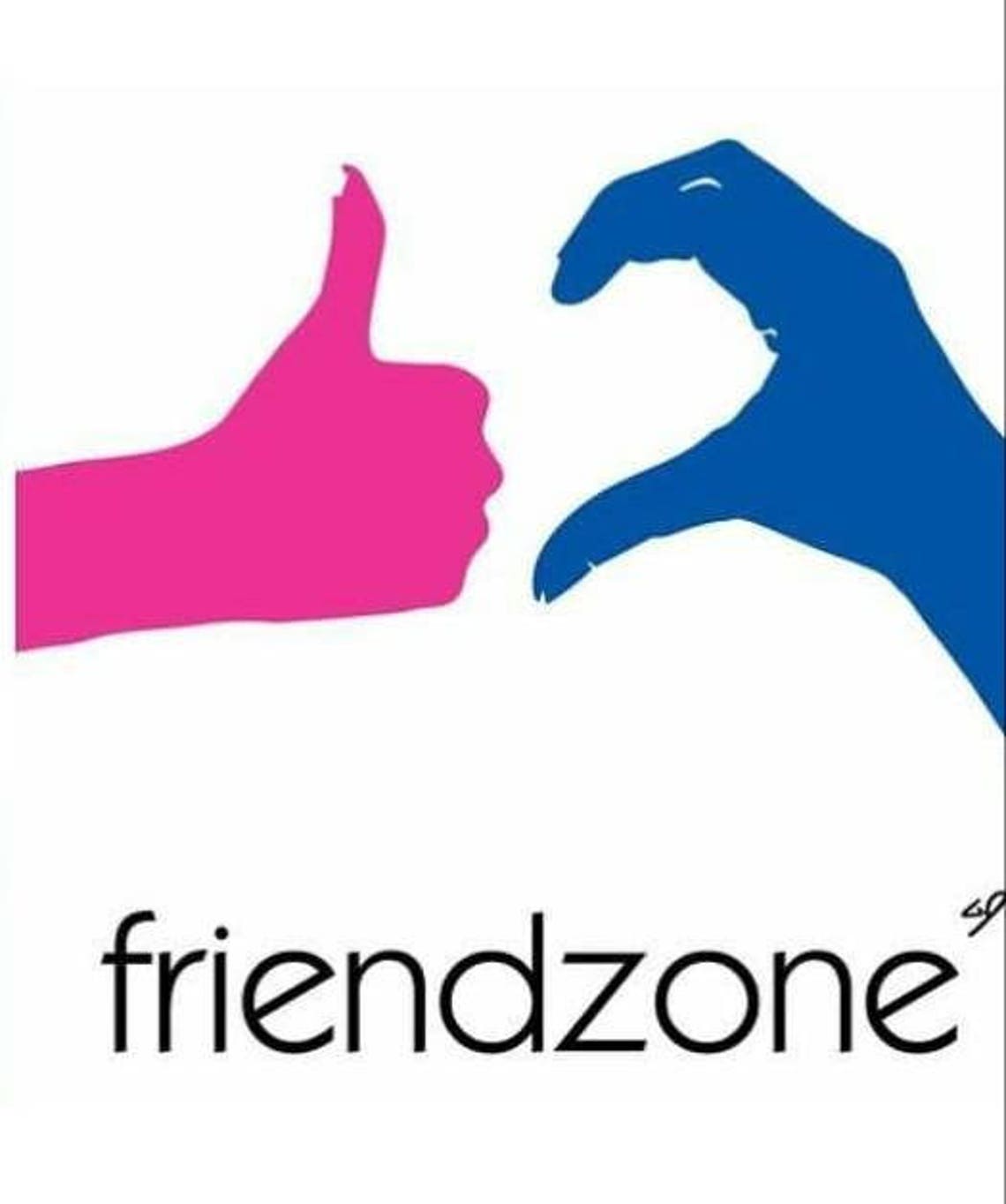 10 Years In The Friendzone Friendzone 3x3 Sticker Color | Etsy
