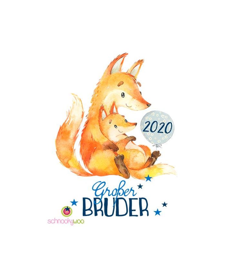 BÜGELBILD Großer Bruder 2020 Bügelbild Etsy