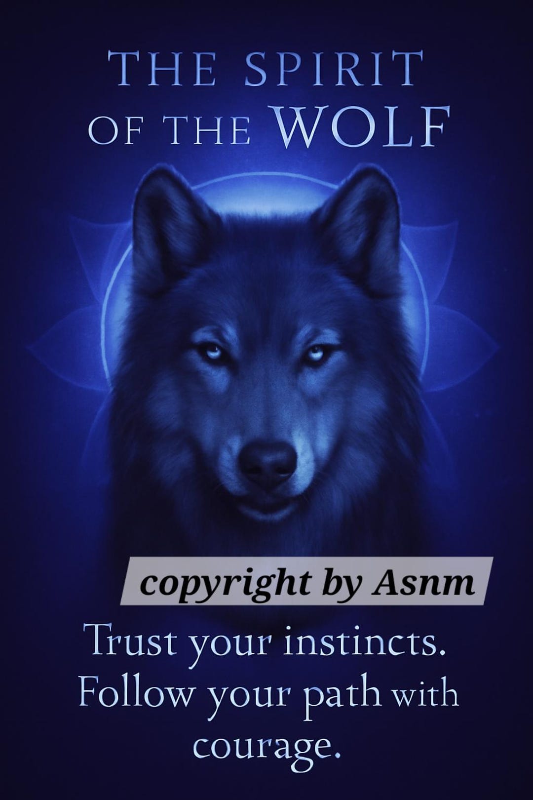 The Spirit of the Wolves - Printable Wall Art, A4 + Mobile, Digital ...
