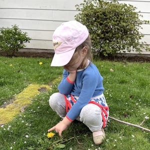 Toddler / Kids Personalized Baseball Hat, Child’s Baseball Cap, Kids hat with name, Embroidered hat
