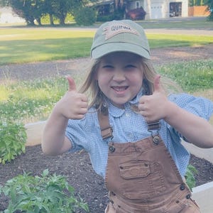 Toddler / Kids Personalized Baseball Hat, Child’s Baseball Cap, Kids hat with name, Embroidered hat