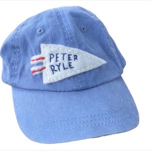 Toddler / Kids Personalized Baseball Hat, Child’s Baseball Cap, Kids hat with name, Embroidered hat