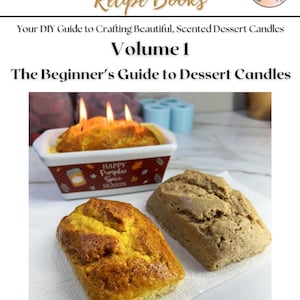 The Candle Chef Recipe Book / DIY Dessert Candles / Beginners Guide / Embed Recipes