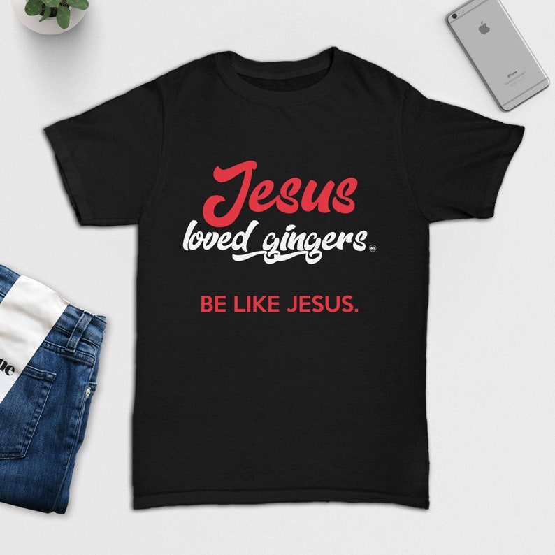 Ginger Jesus Shirt I Love Gingers Ginger Pride Red Etsy