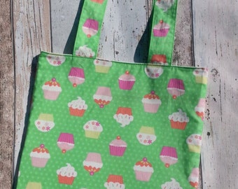 Einkaufstasche  Stofftasche Stoffbeutel Muffins