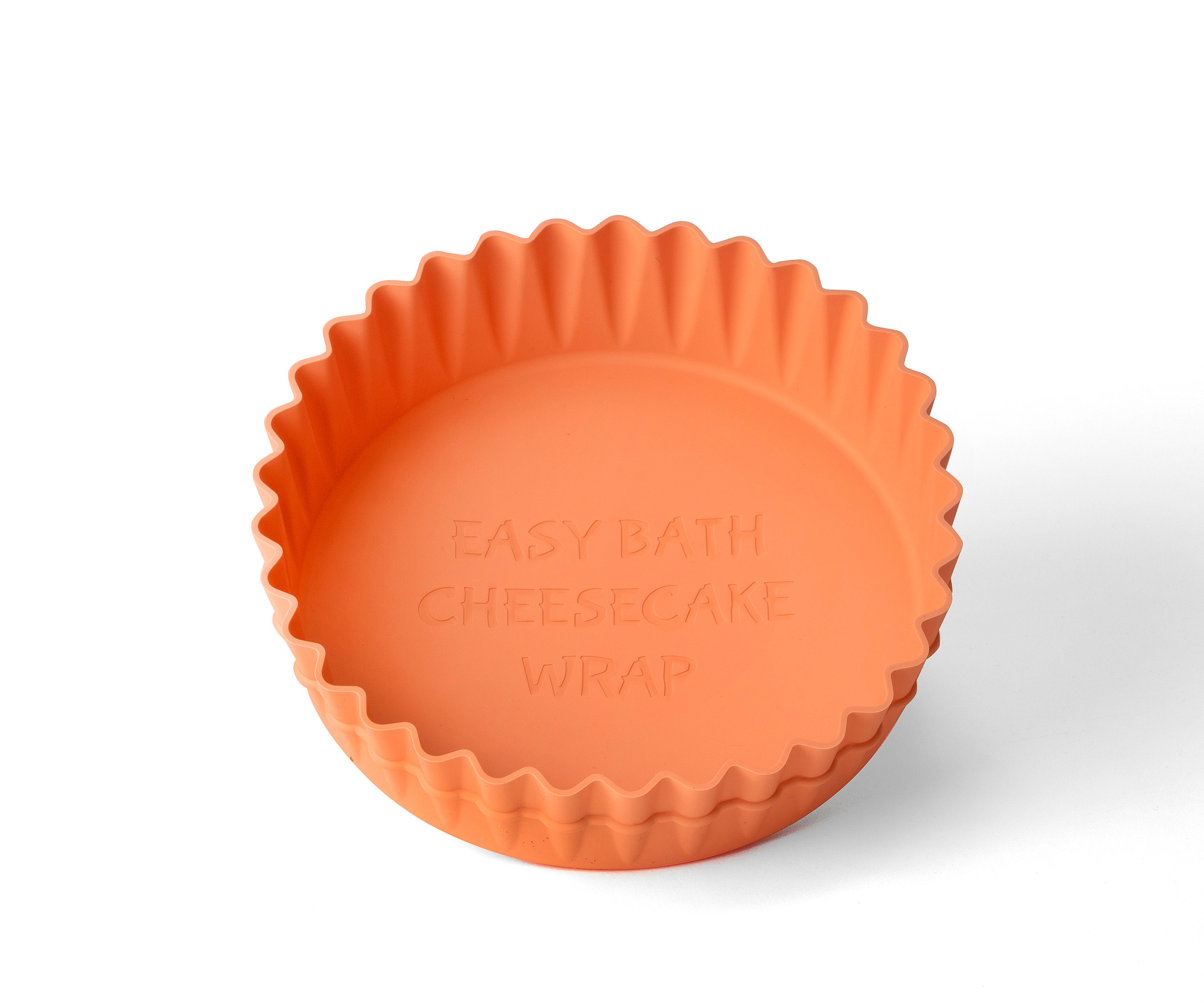 Easy Bath Cheesecake Wrap a Silicone Springform Pan Protector 