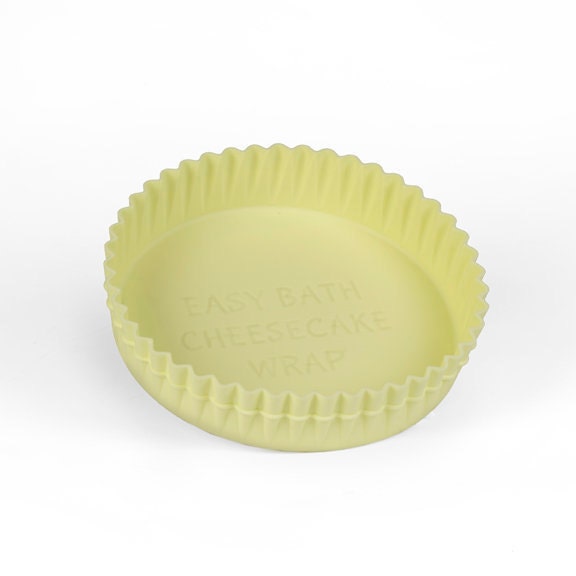 Honrane Water Bath Cheesecake Pan Round Silicone Cake Baking Tray Reusable  Non-sticky Cheese Cake Pan Protector for Diy Baking Desserts Mousse Cakes