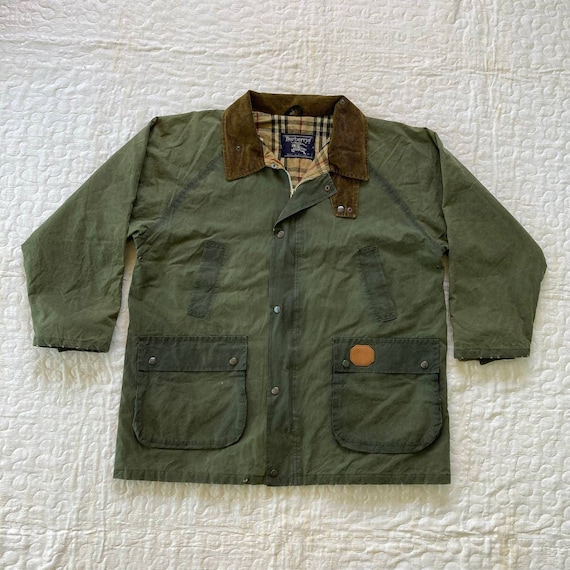 Authentic Burberry Hunting Style Field Jacket - Etsy