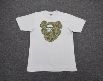Bape Camo Tshirt Etsy