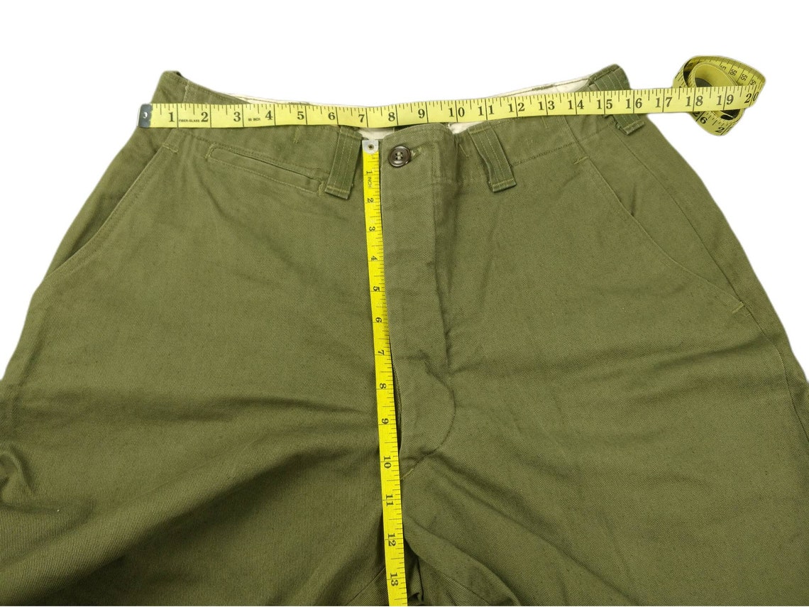 True Vintage 1940s US Army WW2 Field Trousers Pants W32 x L30 | Etsy