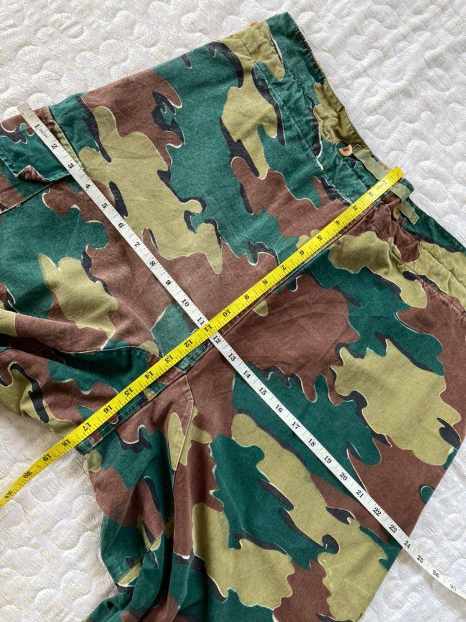 Belgium M56 Camo Jigsaw Pattern Trousers Pants 1958 Dated | Etsy