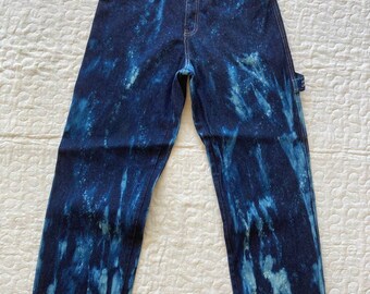 Snow Wash Jeans - Etsy Australia