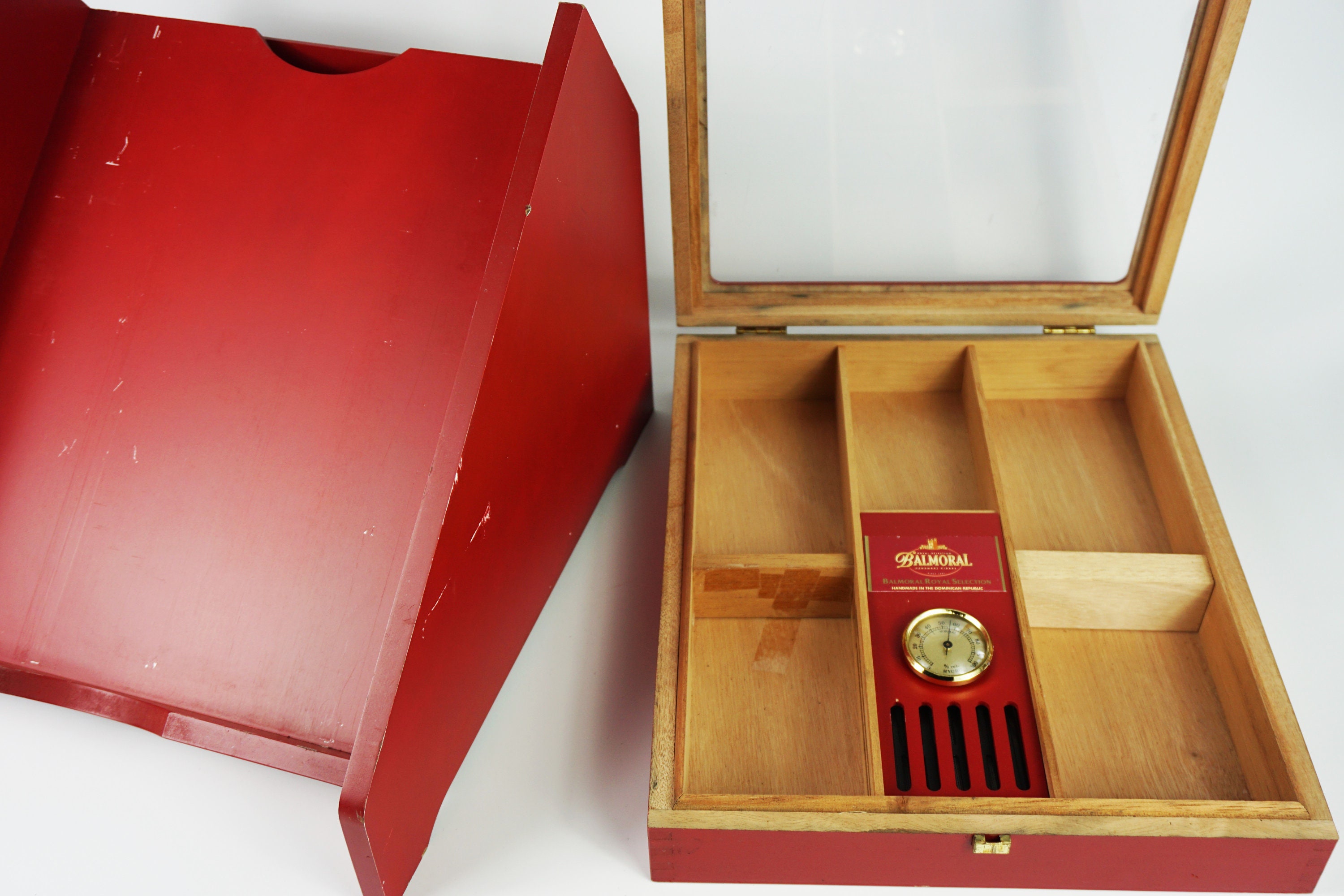 Huge Cigar Humidor Box Big Humidor Wood Vintage Cigar Etsy