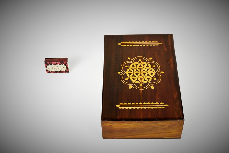 Grooming Wooden Box With Mirror Wooden Shaving Box With - Etsy