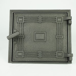 Gusseisen Ofentür, antike Eisentür, rostiges Ofenteil, Ofentür aus Eisen, antiker Ofen, Gusseisen Frontplatte, Vintage Metalltür