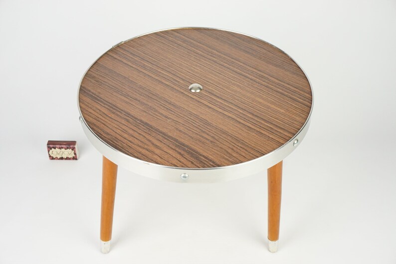Vintage Mid Century Plant Stand, Space Age Rockabilly From 1970, Tripod ...