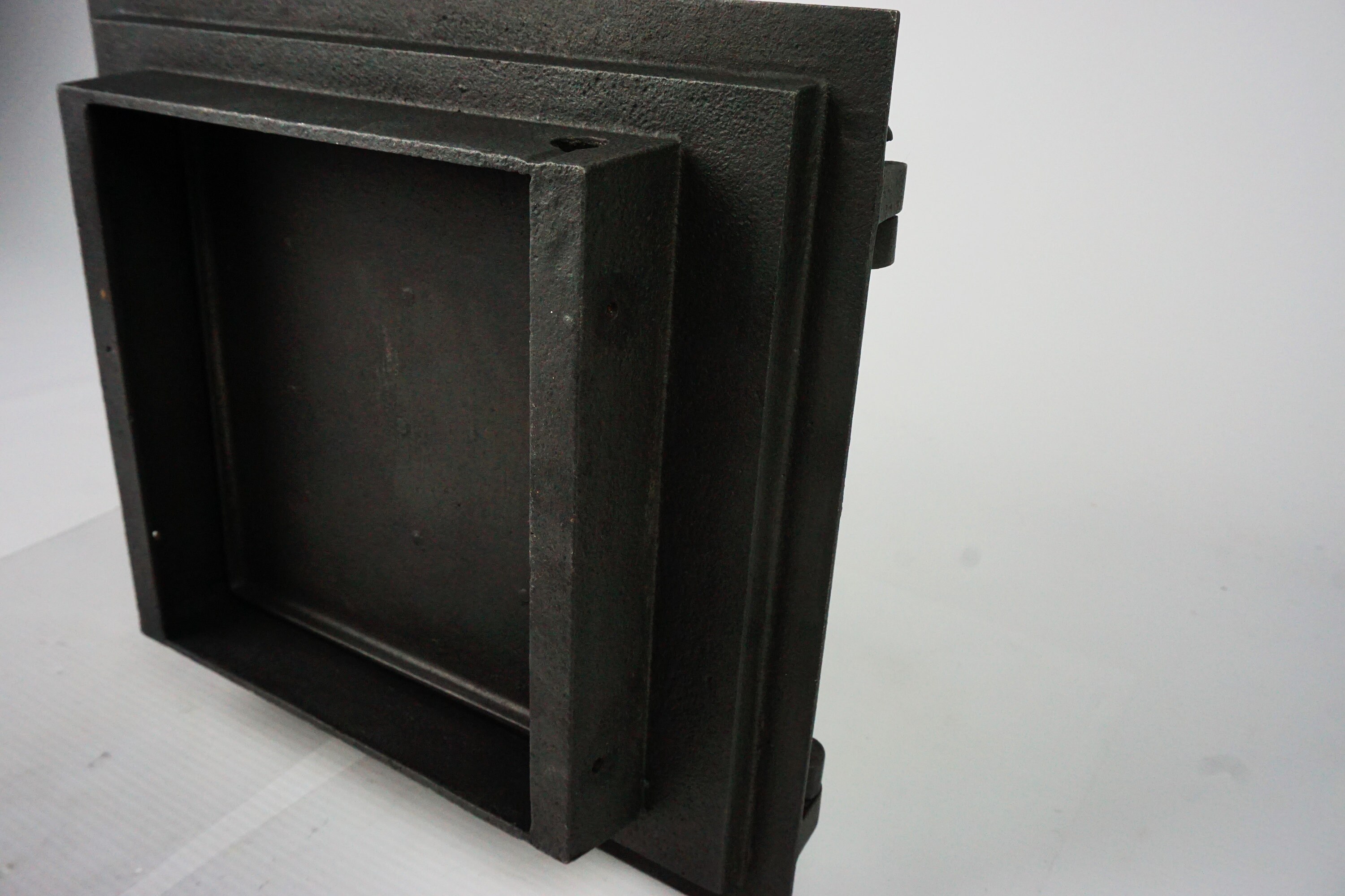 Cast Iron Oven Door Antique Iron Door Rusty Stove Partiron Etsy