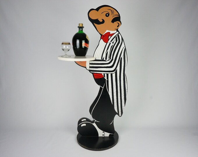 Large Waiter Statue Big Fig Figure Statue Restaurant Store Etsy