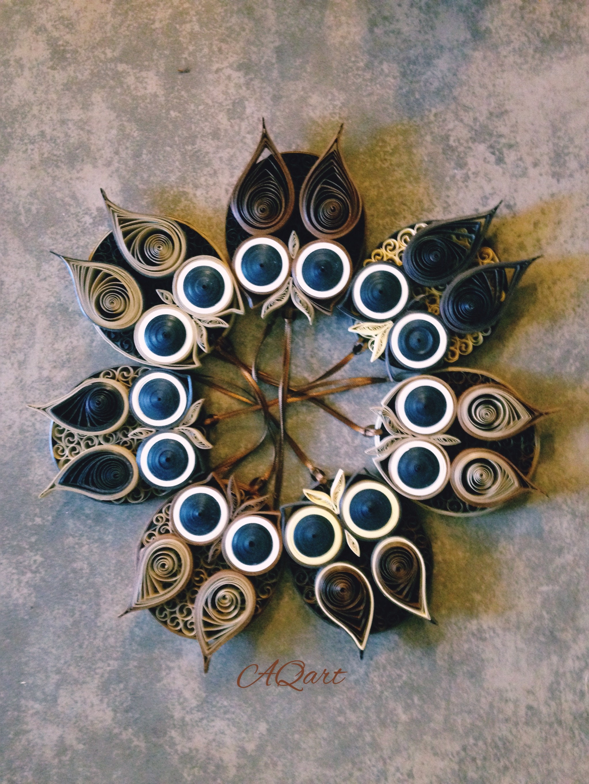 Large Owl OrnamentQuilling OrnamentHandmade Owl OrnamentOwl Etsy