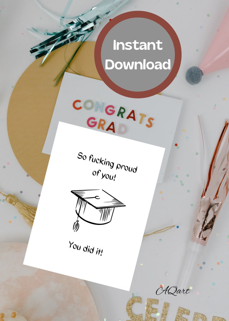 Printable Graduation Card Grad - Il 794xN.3930384806 8skl 