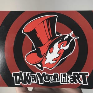 Blanco Persona 5 visitekaartje (5 x 7 inch)