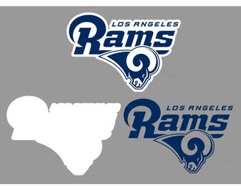 Sports Mem Cards Fan Shop New 1 7 8 X 4 Inch Los Angeles Rams Iron On Patch Free Shipping Football Nfl Hotelhrpalace In