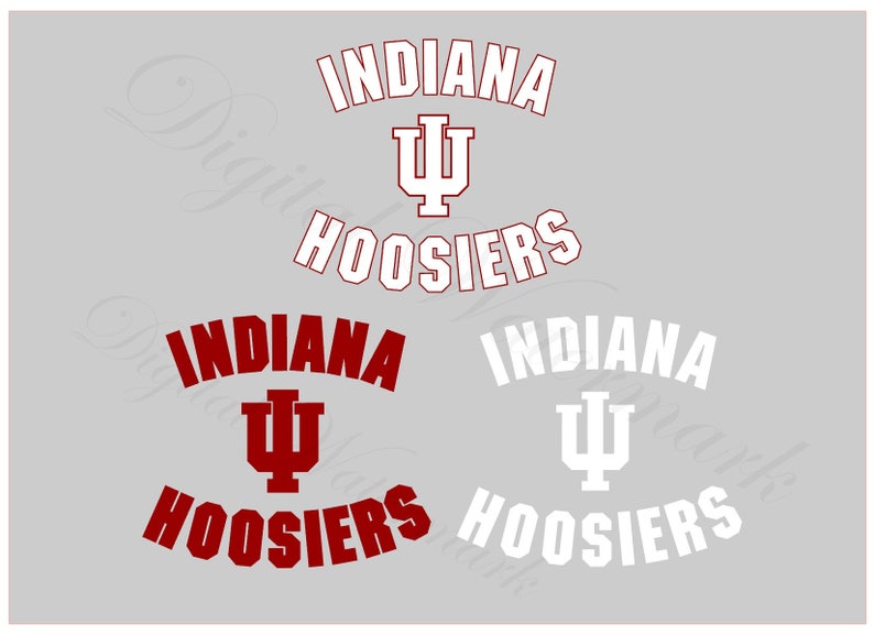 Download Paper Party Kids Indiana Svg Studio 3 Cut File Cutouts Files Logo Stencil For Silhouette Cricut Decals Svgs Decal Sports Team Football University Hoosiers Materials