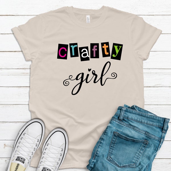 Cute Crafting Shirt / Tank Top / Hoodie / Funny Crafty Girl Quote / Cute Maker Design for Women / Crafter Saying / Love To Scrapbook Tee