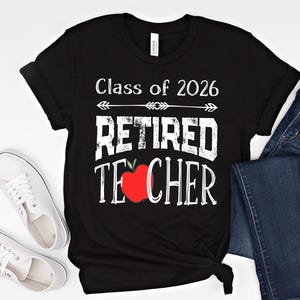 Shirt gepensioneerde leraar 2026: cadeau pensioenfeest