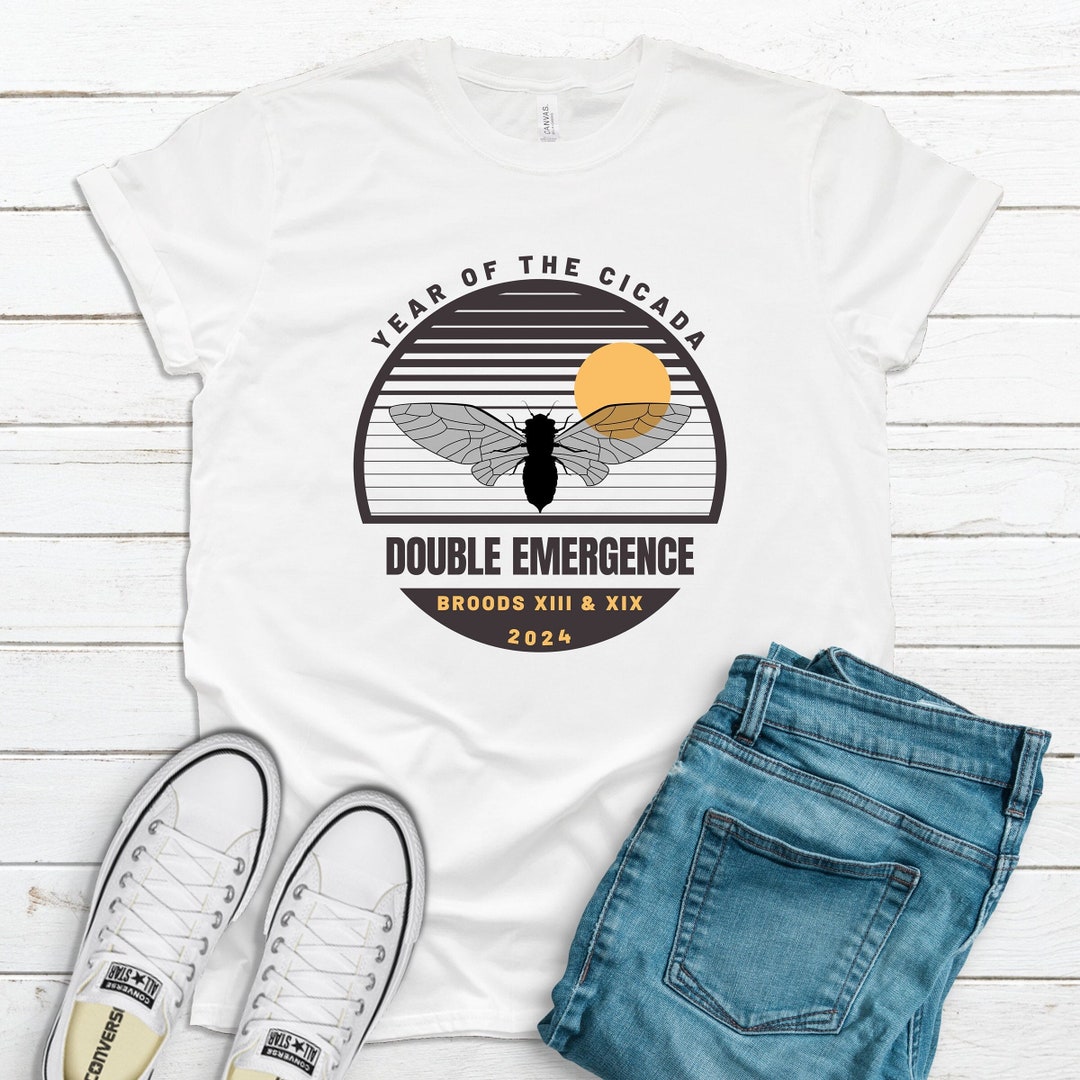 Cicadas Double Emergence 2024 Shirt / Brood XII and XIX Reemergence