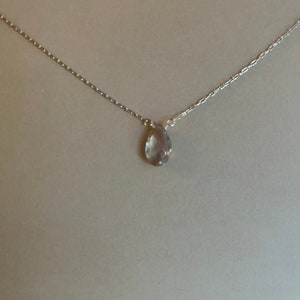 Oregon Sunstone Necklace/ peach sunstone