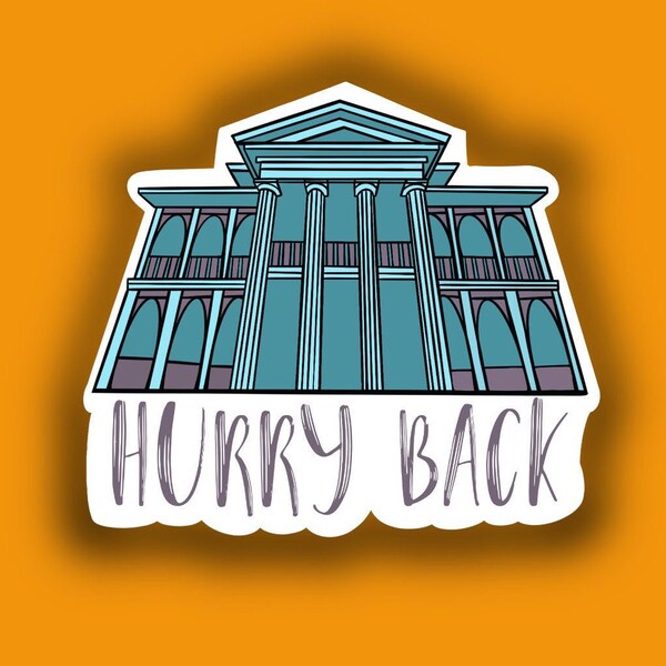 Disney Haunted Mansion Sticker