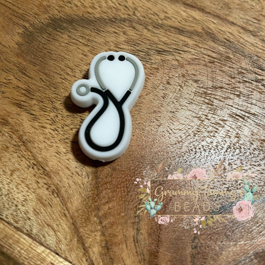 Stethoscope Silicone Focal Bead Etsy