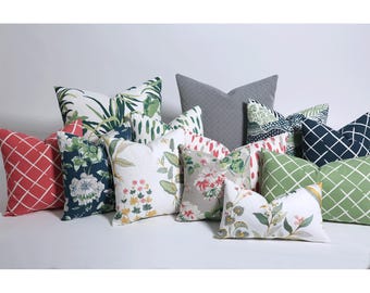 Garden Party Collection // Accent Pillow Covers // Decorative Pillows // Pillows For Couch
