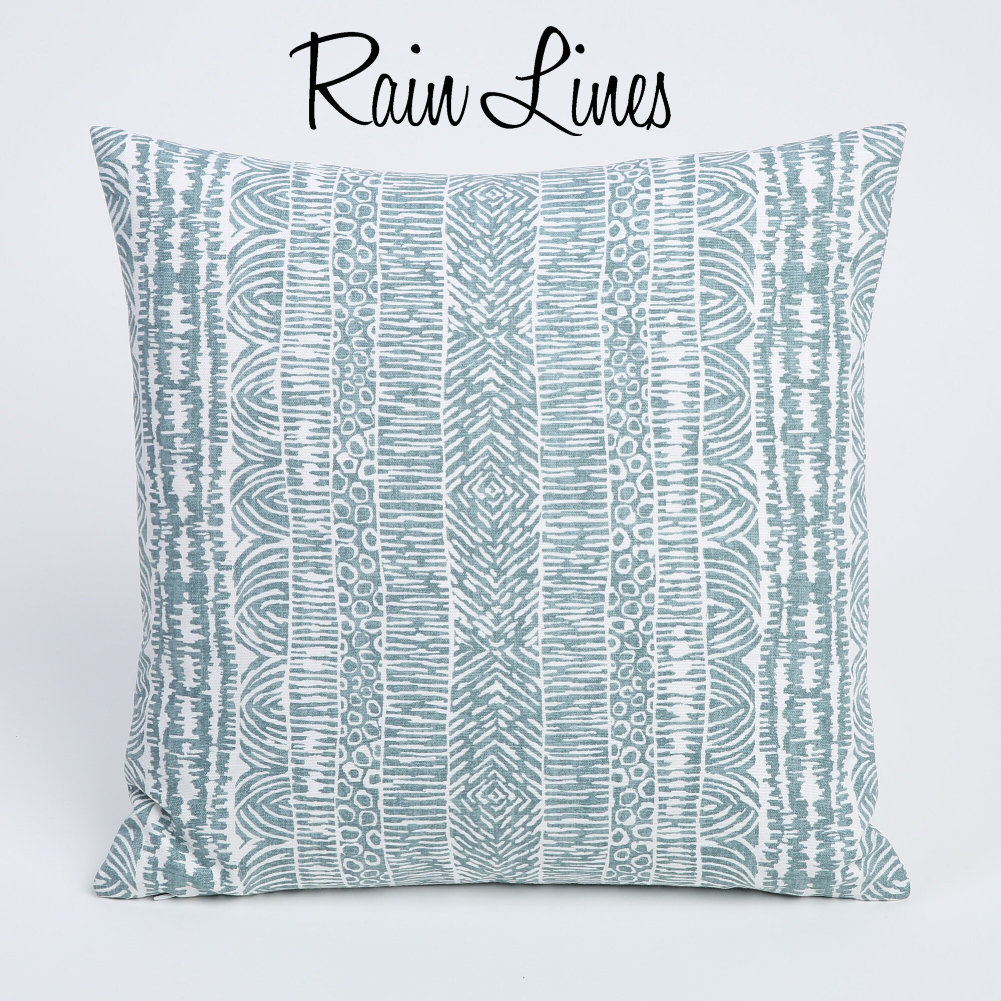 Rain Collection // Decorative 20x20 Pillow Covers 10 Other Etsy