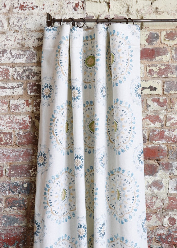 Extra Long Curtain Panels 120 Inch Drapery Panels 4 More Etsy